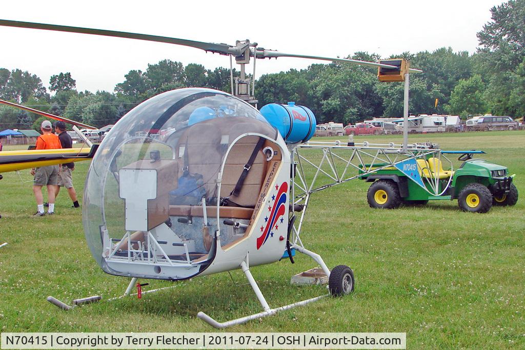 N70415, Canadian Home Rotors Safari C/N 0442N, At 2011 Oshkosh