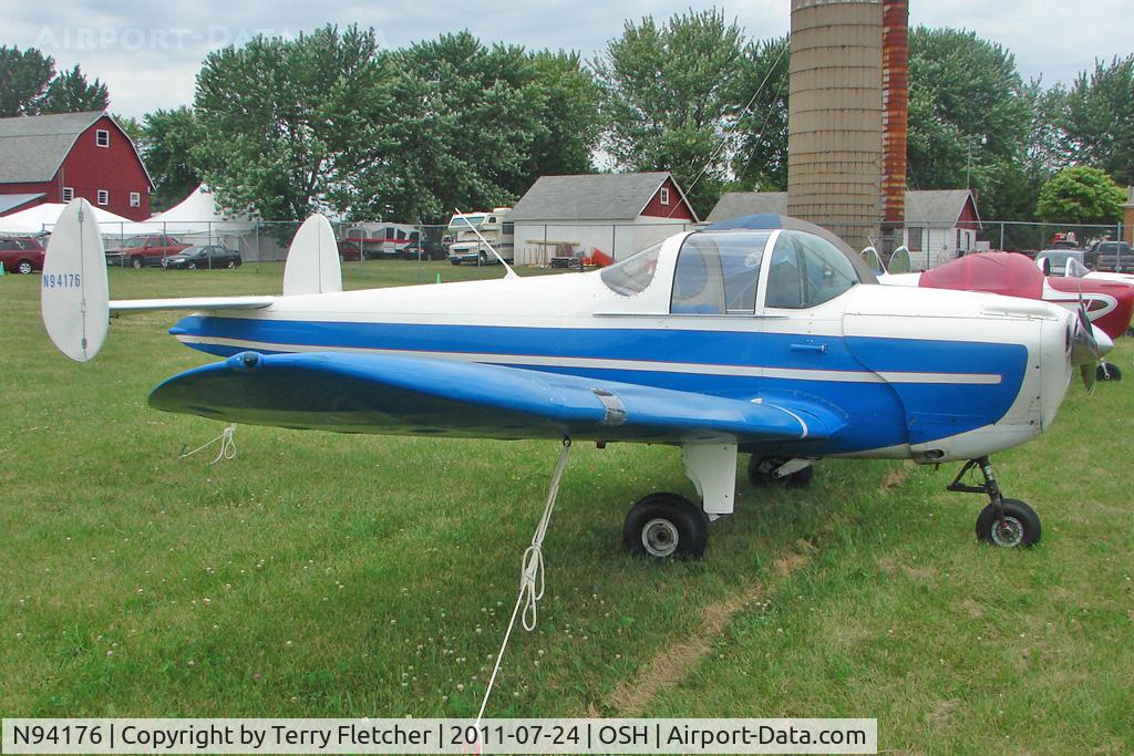 N94176, 1946 Erco 415E Ercoupe C/N 1499, At 2011 Oshkosh