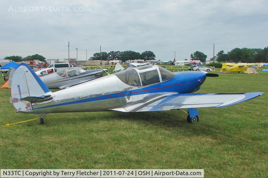 N33TC, 1946 Globe GC-1B Swift C/N 2106, At 2011 Oshkosh