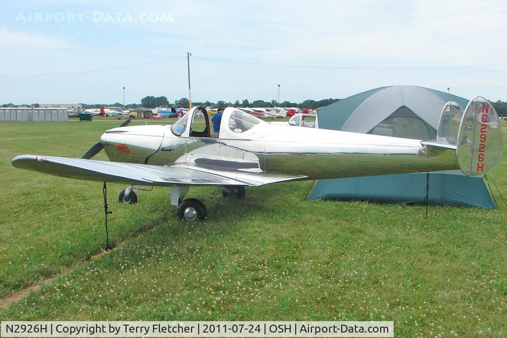 N2926H, 1946 Erco 415C Ercoupe C/N 3551, At 2011 Oshkosh