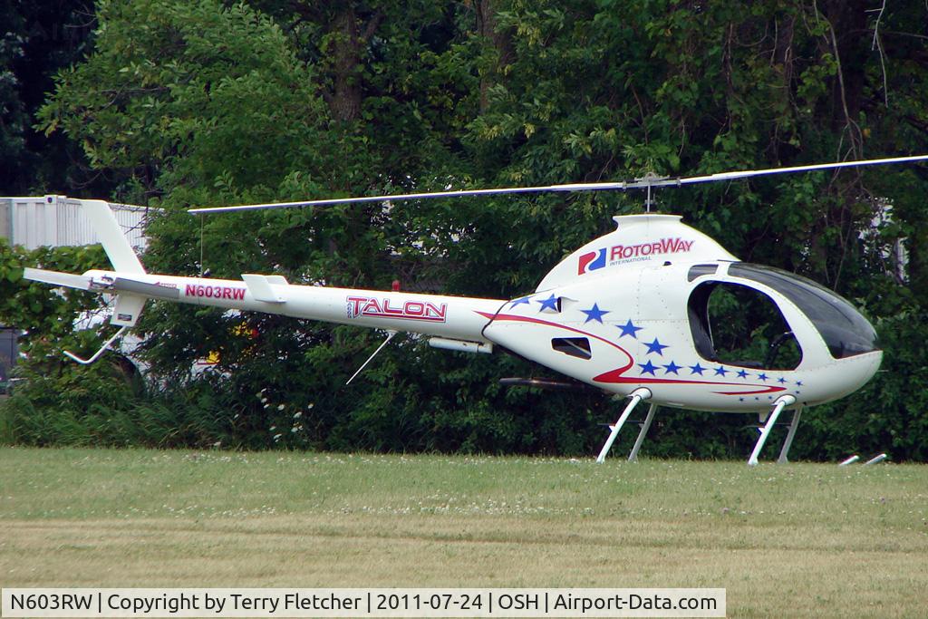 N603RW, RotorWay A600 Talon C/N 8012A, At 2011 Oshkosh