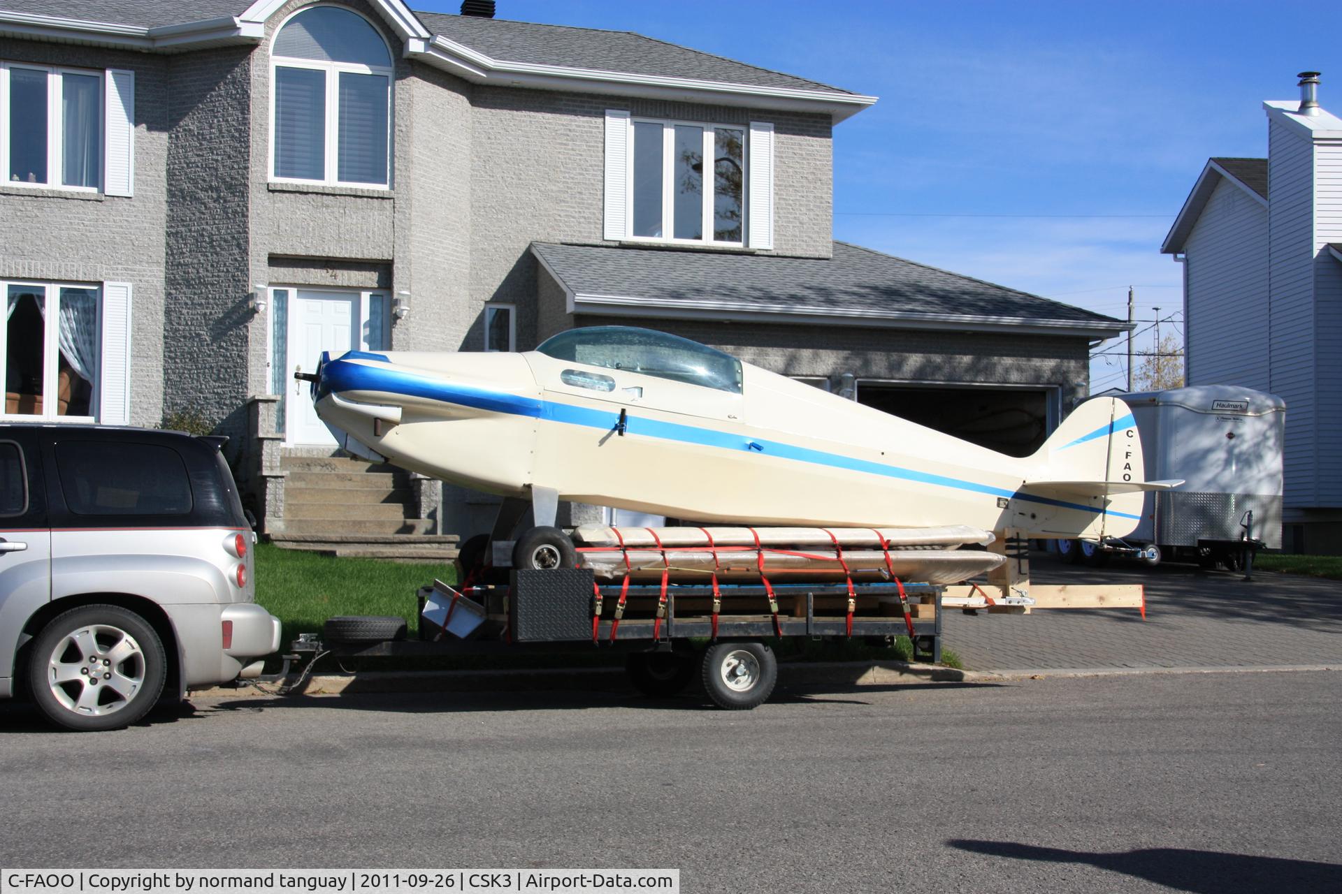 C-FAOO, 1997 Monnett Sonerai II C/N 683, photos