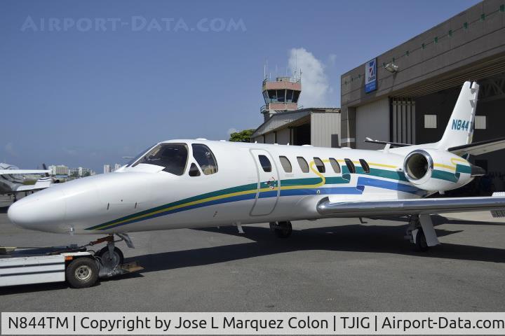 N844TM, 2004 Cessna Cittation Encore 560 C/N 560-0660, Push Back
