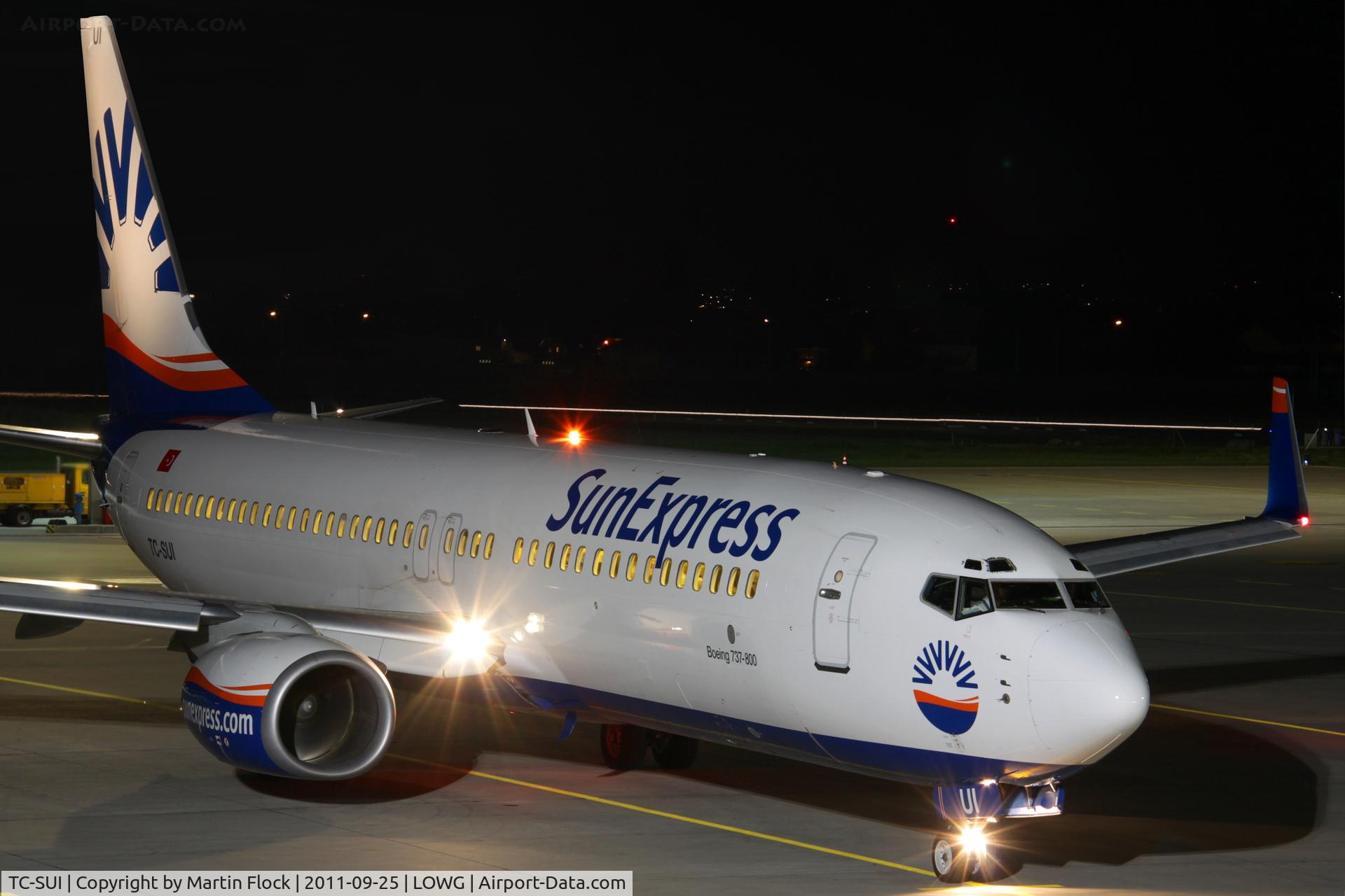 TC-SUI, 2003 Boeing 737-8CX C/N 32367, .....