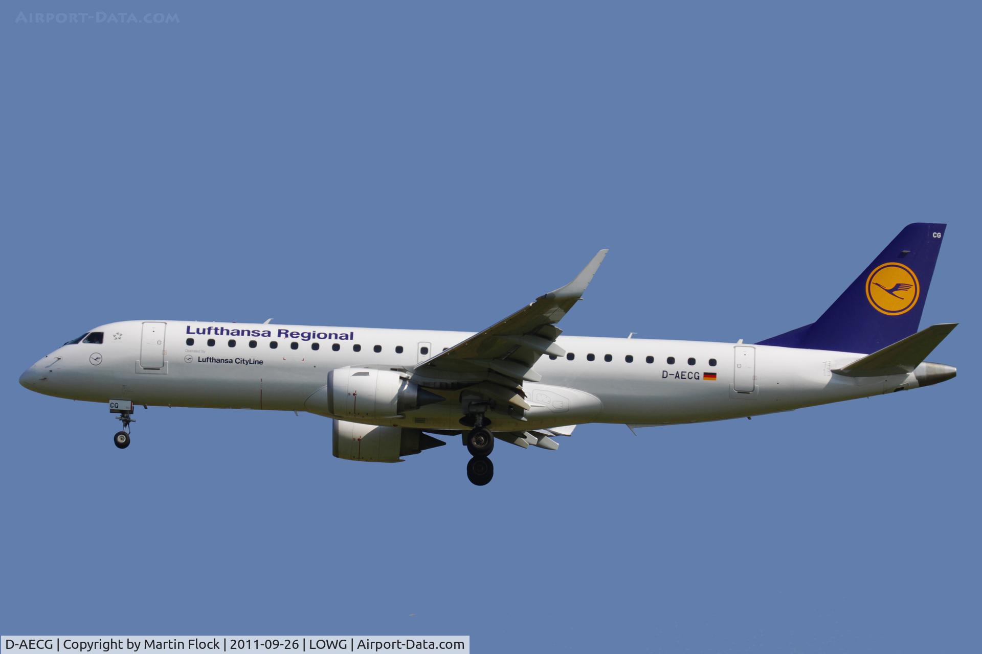 D-AECG, 2010 Embraer 190LR (ERJ-190-100LR) C/N 19000368, .....