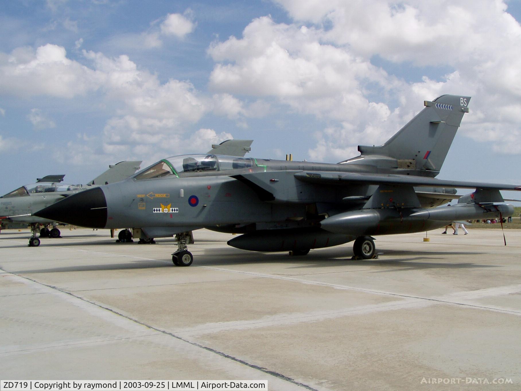 ZD719, 1984 Panavia Tornado GR.4 C/N 348/BS120/3161, Tornado ZD719/BS 14Sqd RAF