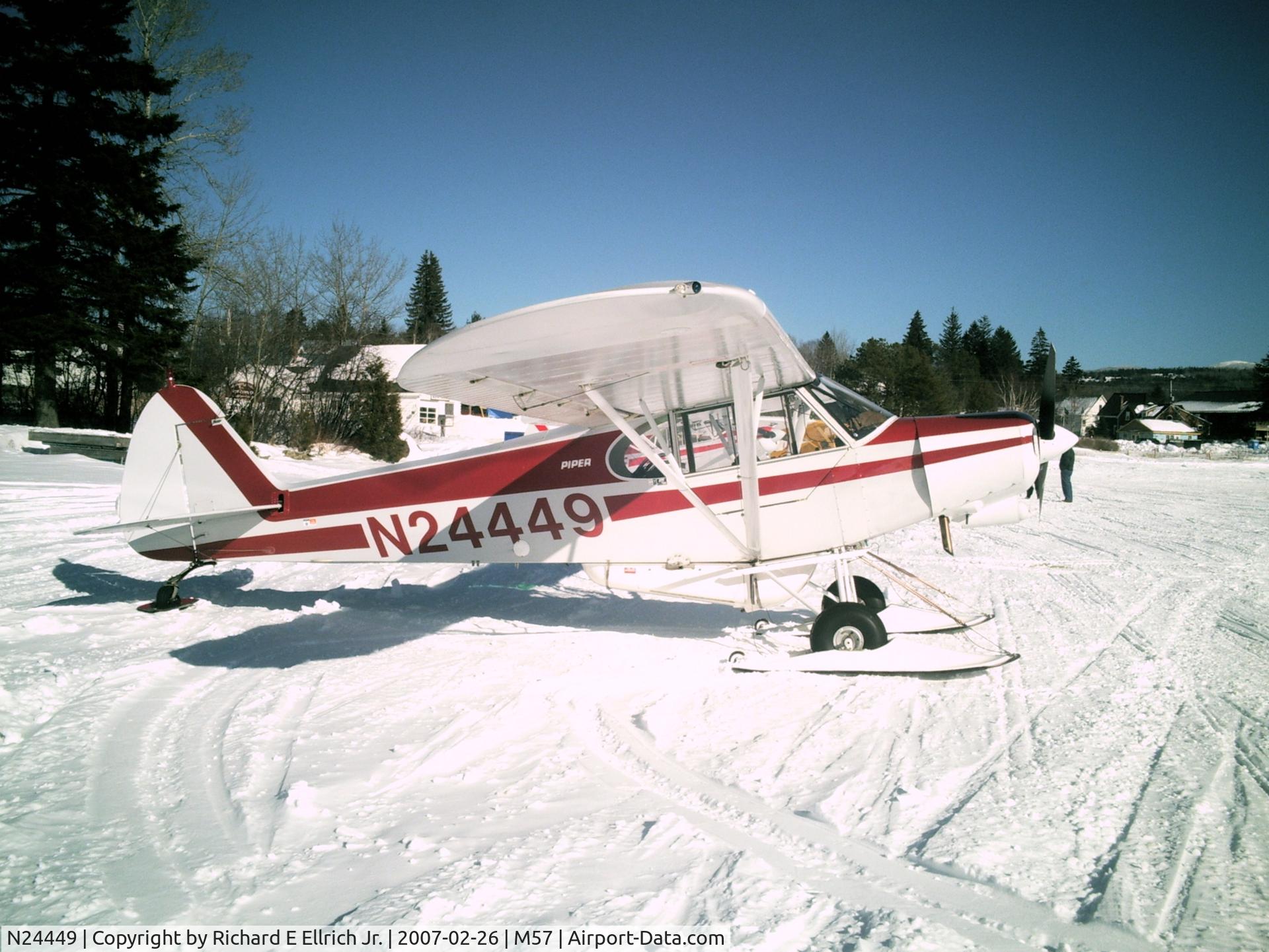 N24449, 1981 Piper PA-18-150 Super Cub C/N 18-8109010, My father and I flew to Lock Haven and picked up N2449 fresh off the factory line in 1981. I was in 7th grade at the time. What a great airplane!