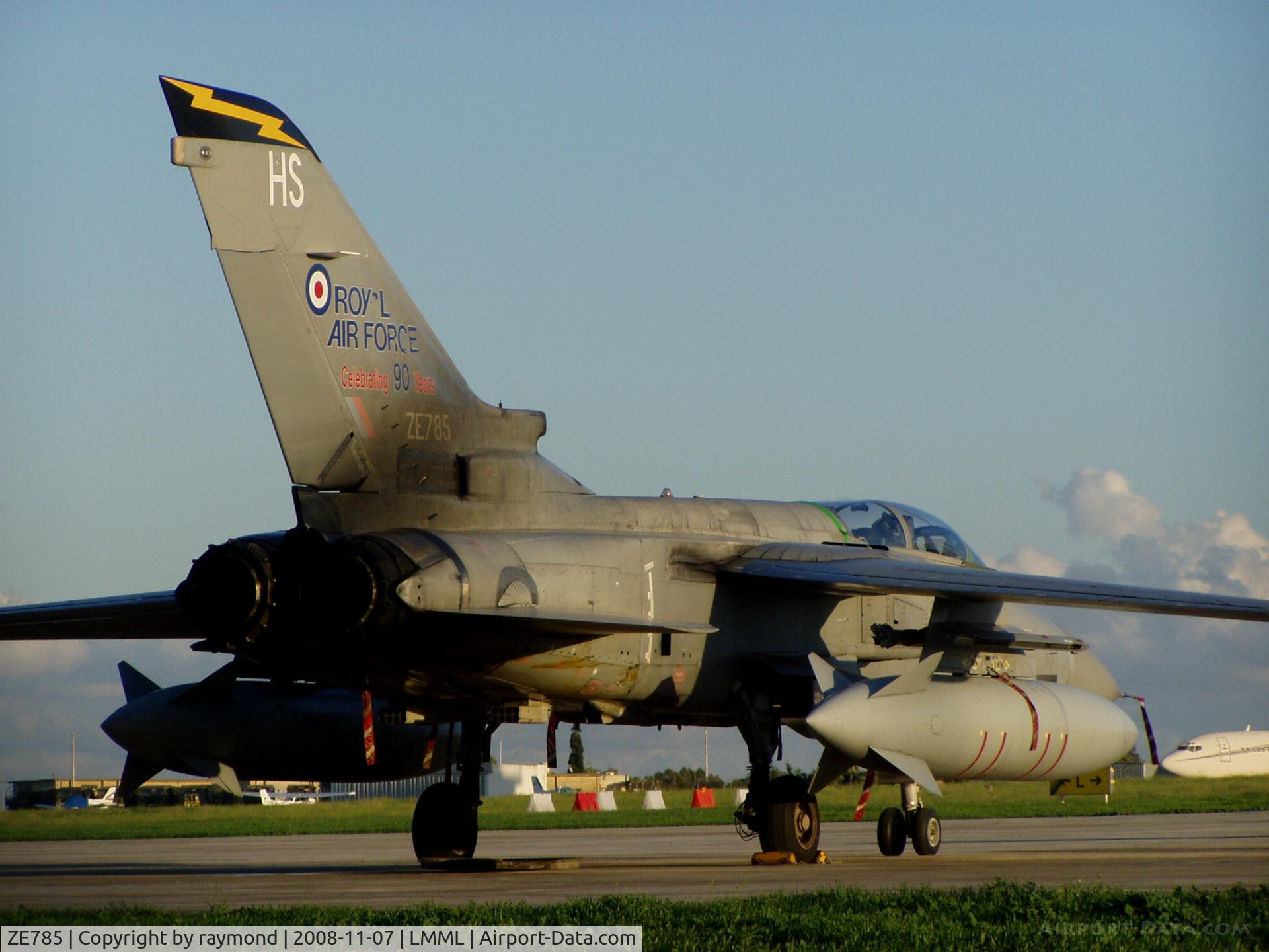 ZE785, 1988 Panavia Tornado F.3 C/N 3310, Tornado ZE785/HS 111Sqd RAF