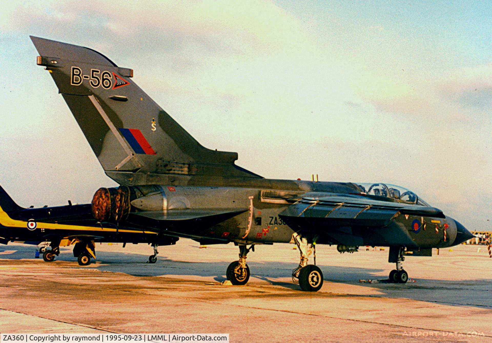 ZA360, 1981 Panavia Tornado GR.1 C/N 041/BS010/3021, Tornado ZA360/B56 TTTE RAF