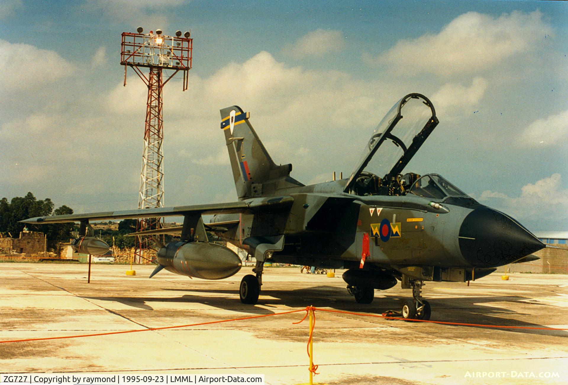 ZG727, 1990 Panavia Tornado GR.1A C/N 832/BT184/3402, Tornado ZG727/L 13Sqd RAF