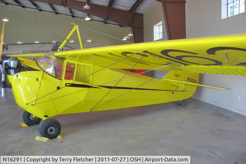 N16291, 1936 Aeronca C-3 C/N A-668, at Pioneer Museum , Oshkosh