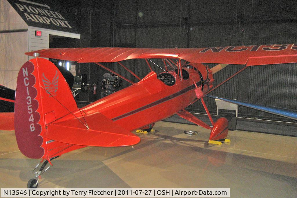 N13546, 1933 Davis D-1-W C/N 304, At Oshkosh Museum