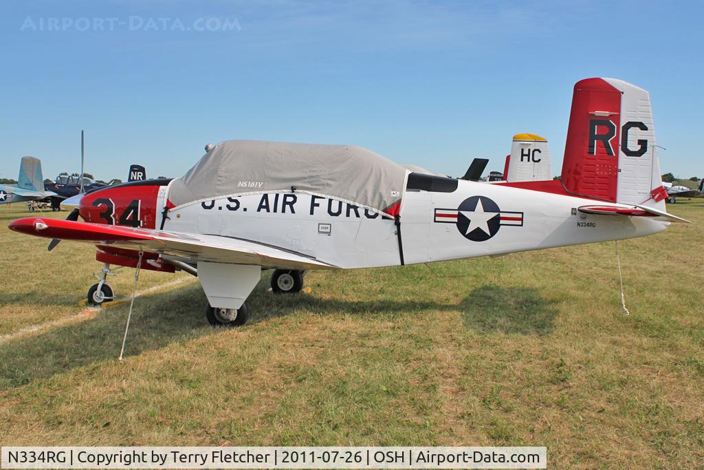 N334RG, 1954 Beech T-34A (A45) Mentor Mentor C/N G-93, At 2011 Oshkosh