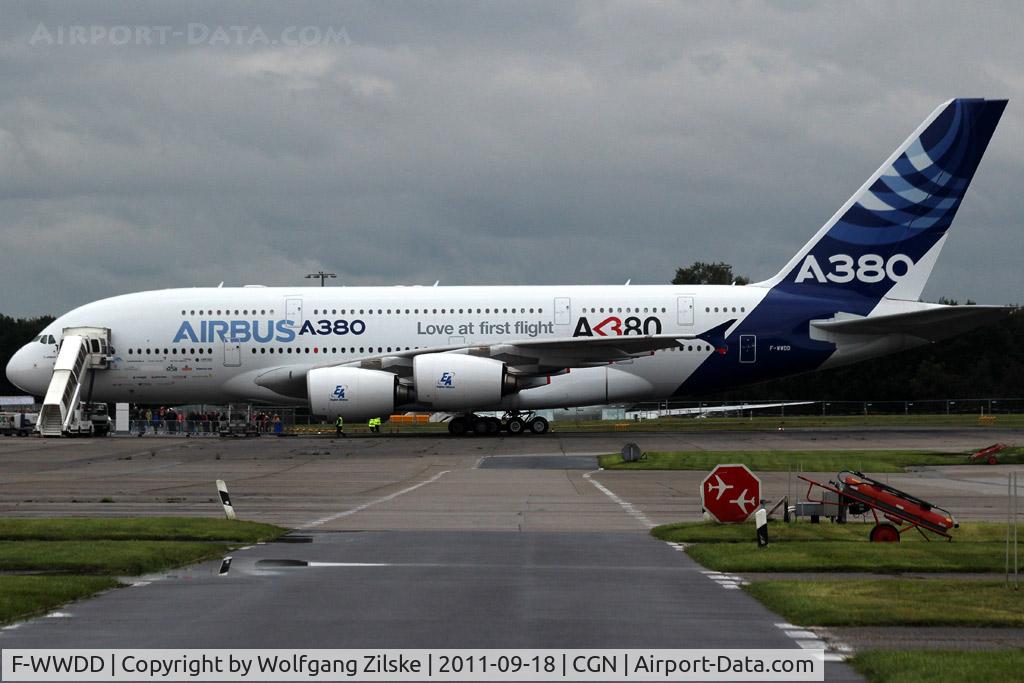 F-WWDD, 2005 Airbus A380-861 C/N 004, visitor