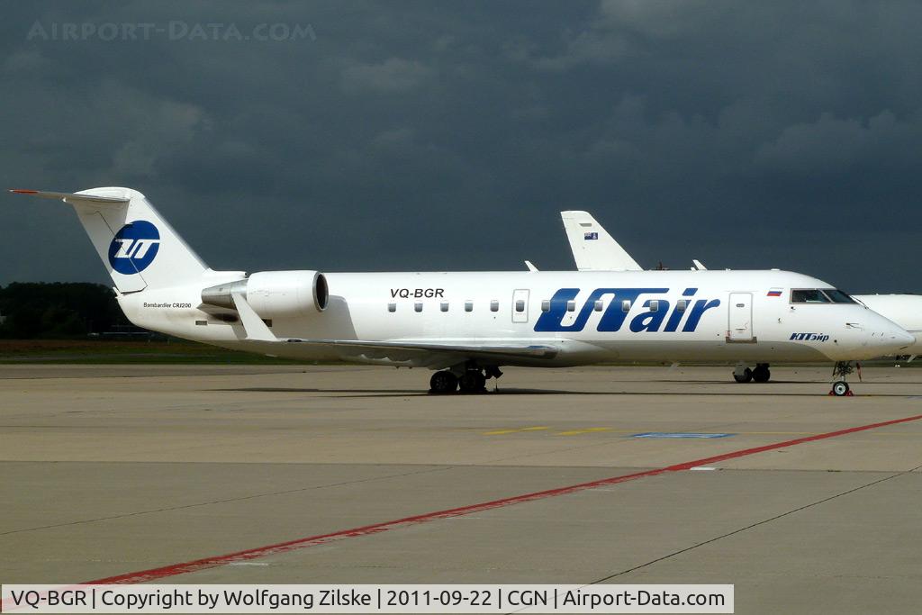 VQ-BGR, 1996 Canadair CRJ-100LR (CL-600-2B19) C/N 7220, visitor