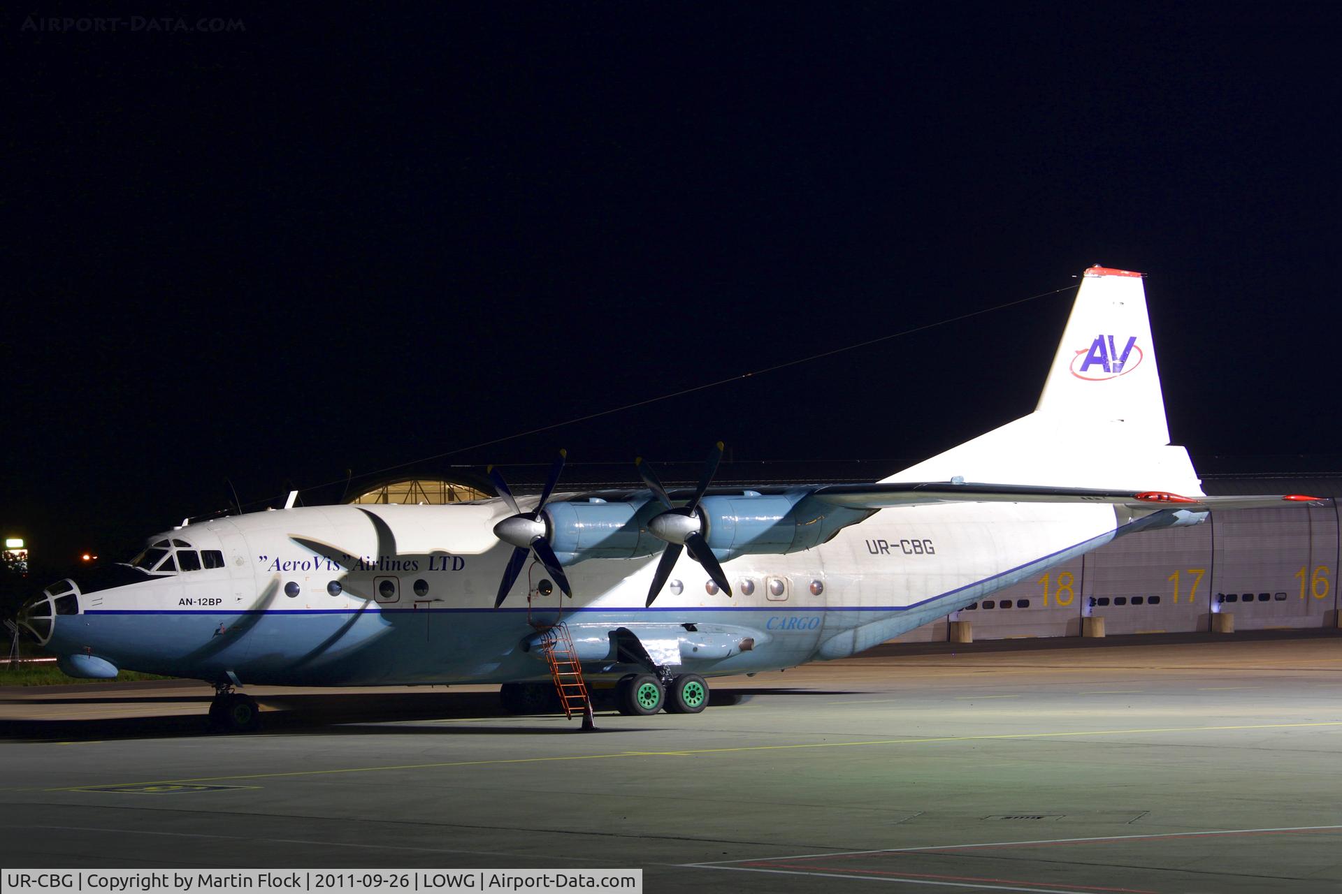 UR-CBG, 1966 Antonov An-12BK C/N 6343705, .....