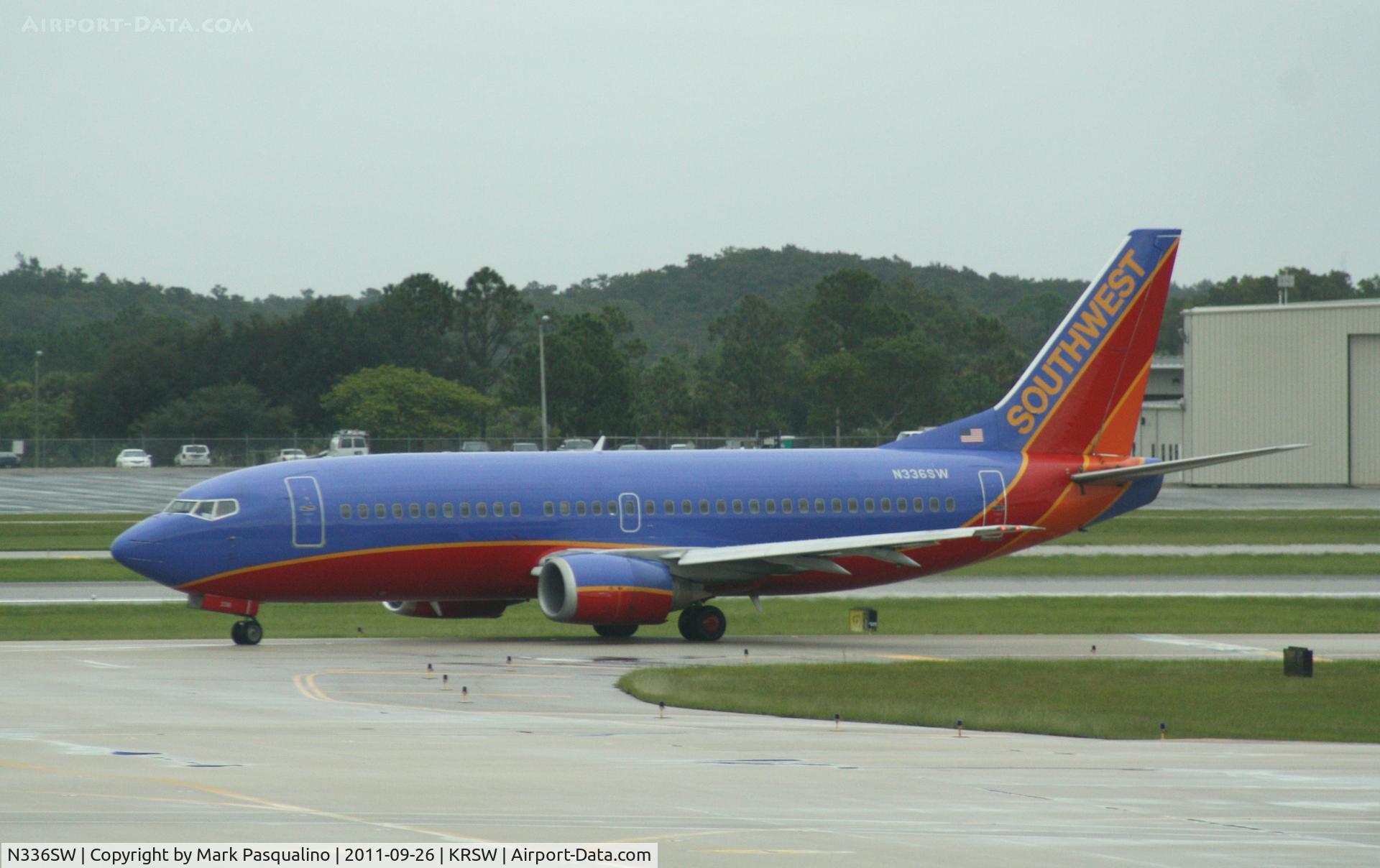 N336SW, 1988 Boeing 737-3H4 C/N 23940, Boeing 737-300