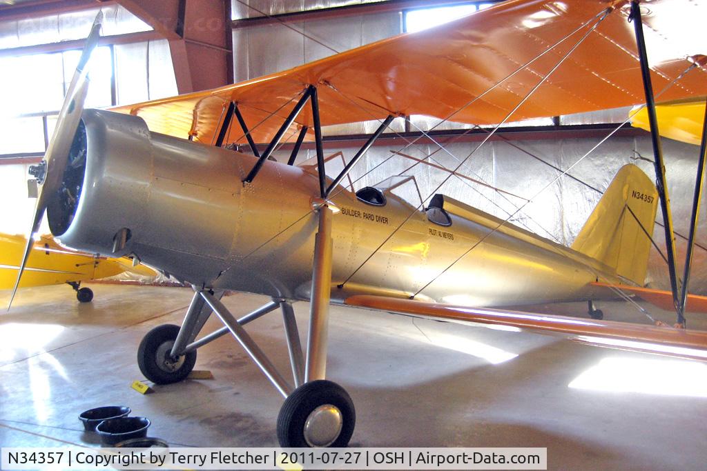 N34357, 1944 Meyers OTW-145 C/N 102, Last built OTW 145 at Oshkosh Museum