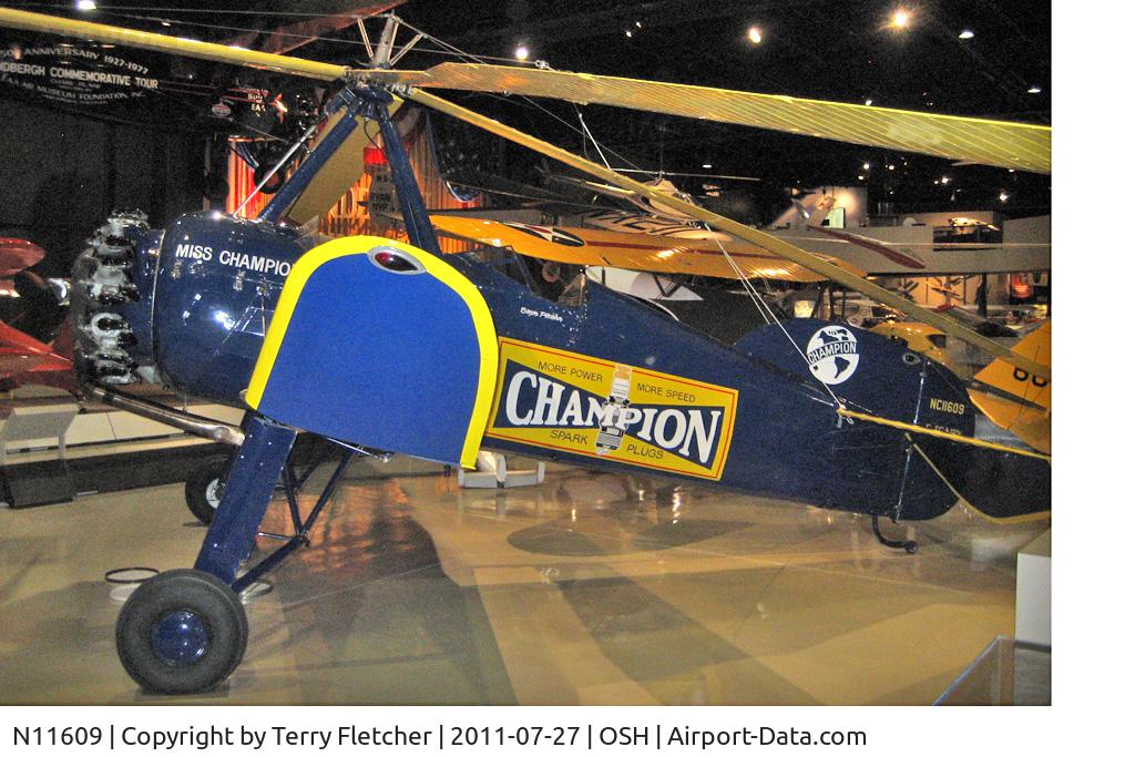 N11609, 1931 Pitcairn-Cierva PCA-2 C/N B-27, At Oshkosh Museum