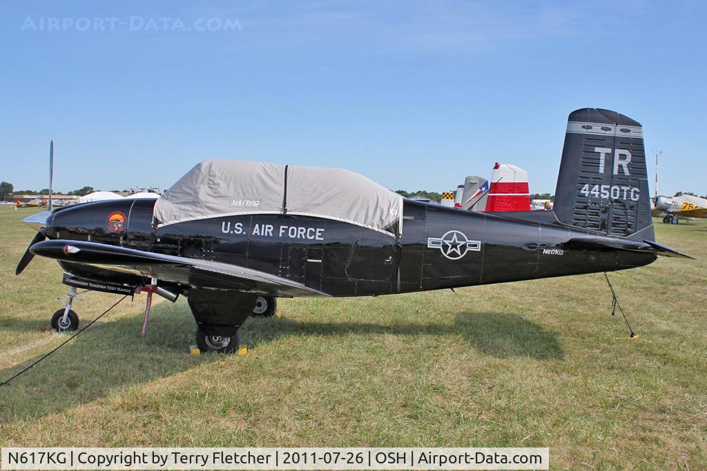 N617KG, 1956 Beech D-45 Mentor C/N BG-279, At 2011 Oshkosh