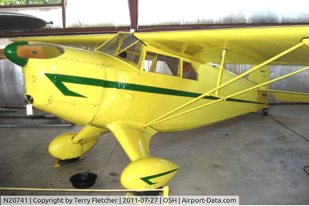 N20741, 1938 Rearwin Speedster 6000M C/N 311, At Oshkosh Museum
