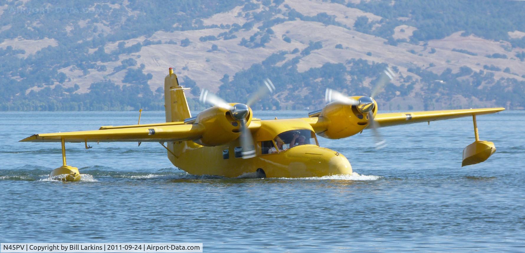 N45PV, 1944 Grumman G-44 Widgeon C/N 1380, Clear Lake, CA