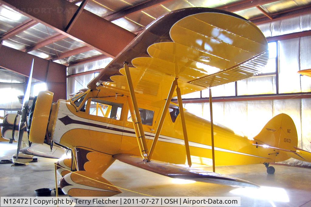 N12472, 1932 Waco UEC C/N 3638, at Oshkosh Museum