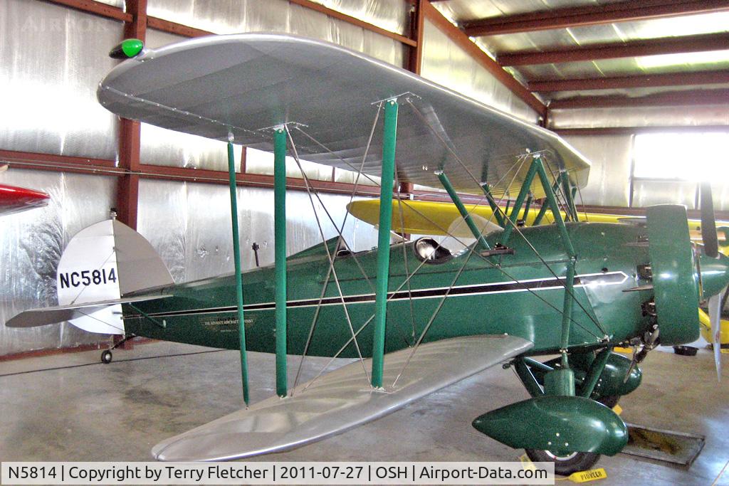 N5814, 1928 Waco ATO C/N A-4, At Oshkosh Museum