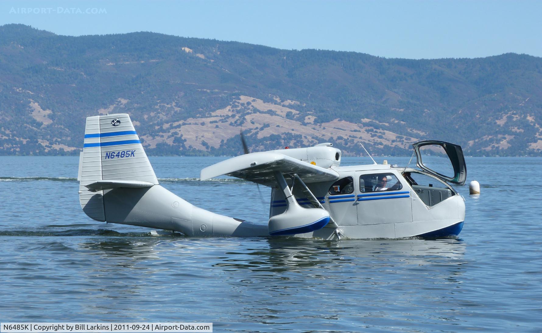 N6485K, 1947 Republic RC-3 Seabee C/N 739, Clear Lake, CA