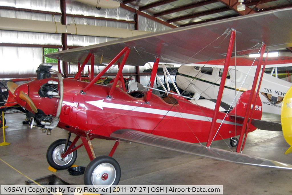 N954V, 1931 Fairchild KR-21 C/N 1502, At Oshkosh Museum