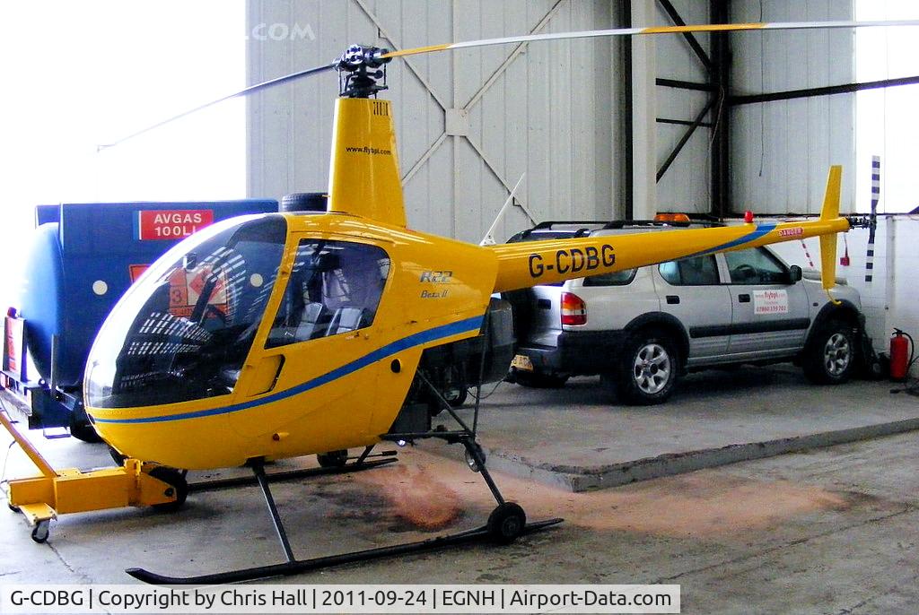 G-CDBG, 2004 Robinson R22 Beta II C/N 3682, Jepar Rotorcraft