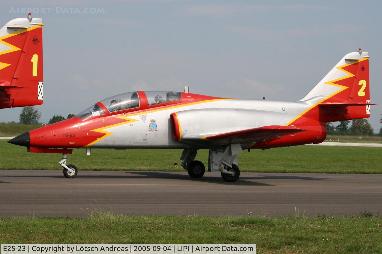 E25-23, CASA C-101EB Aviojet C/N EB01-23-023, Patrulla Aguila