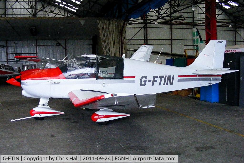G-FTIN, 1988 Robin DR-400-100 Cadet C/N 1830, Privately owned