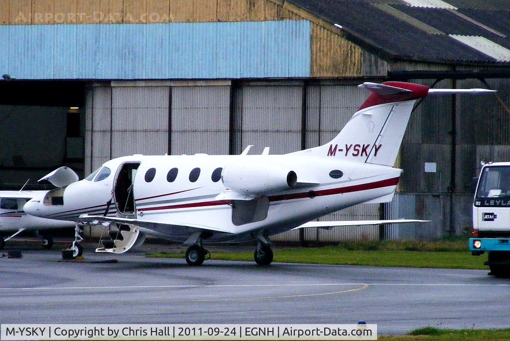 M-YSKY, 2007 Raytheon 390 Premier IA C/N RB-209, RB209 IOM Ltd