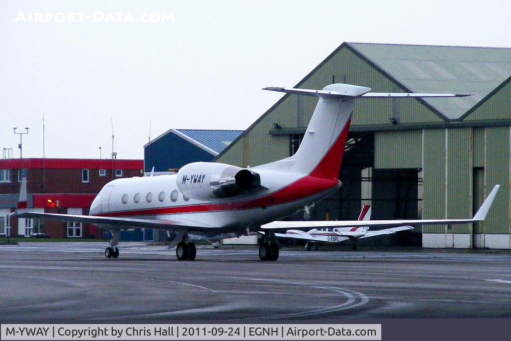 M-YWAY, 2002 Gulfstream Aerospace G-IV C/N 1486, Blue Sky Leasing