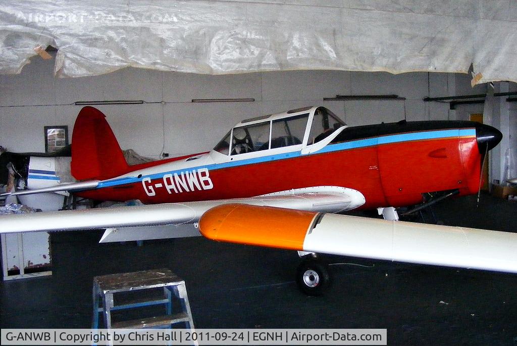 G-ANWB, 1955 De Havilland DHC-1 Chipmunk 21 C/N C1/0987, privately owned