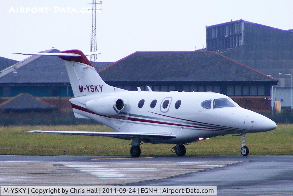 M-YSKY, 2007 Raytheon 390 Premier IA C/N RB-209, RB209 IOM Ltd