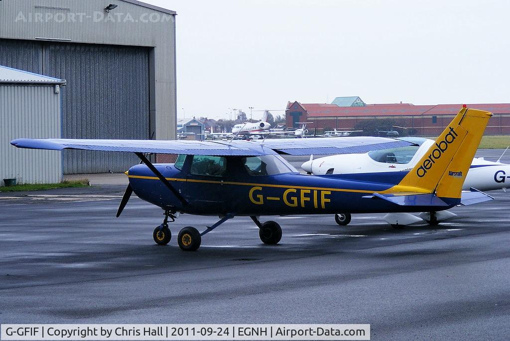 G-GFIF, 1978 Reims FA152 Aerobat C/N 0346, privately owned, ex G-JONI