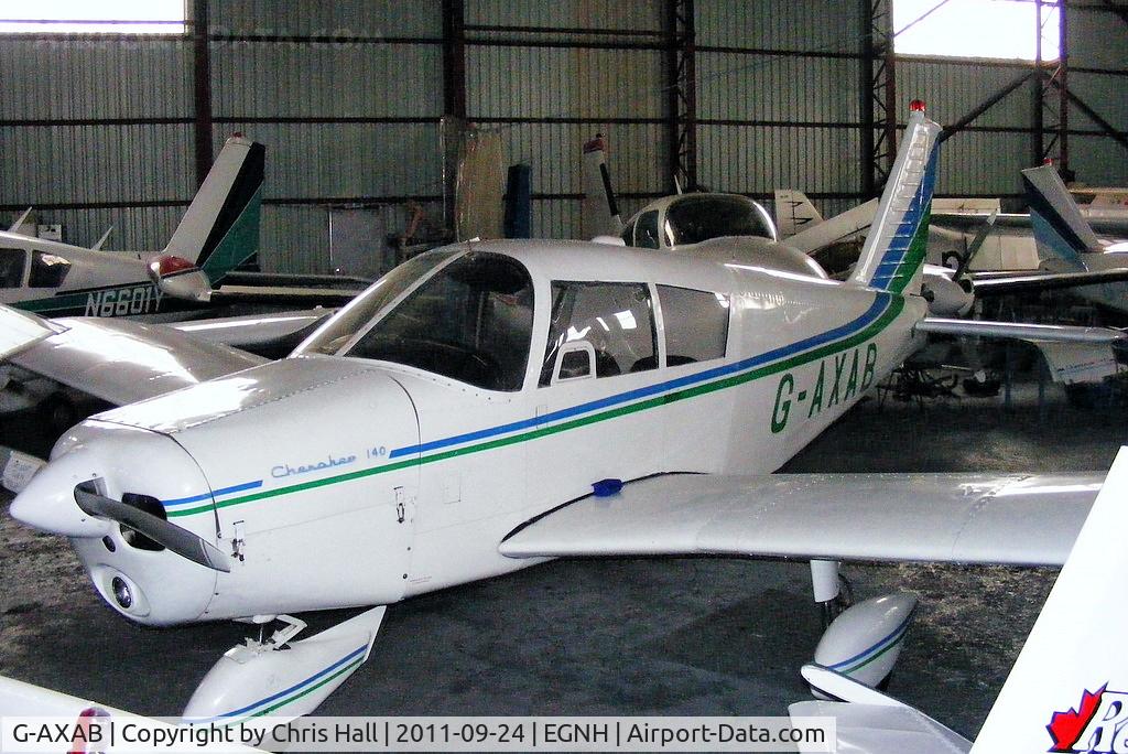 G-AXAB, 1964 Piper PA-28-140 Cherokee C/N 28-20238, Bencray Ltd
