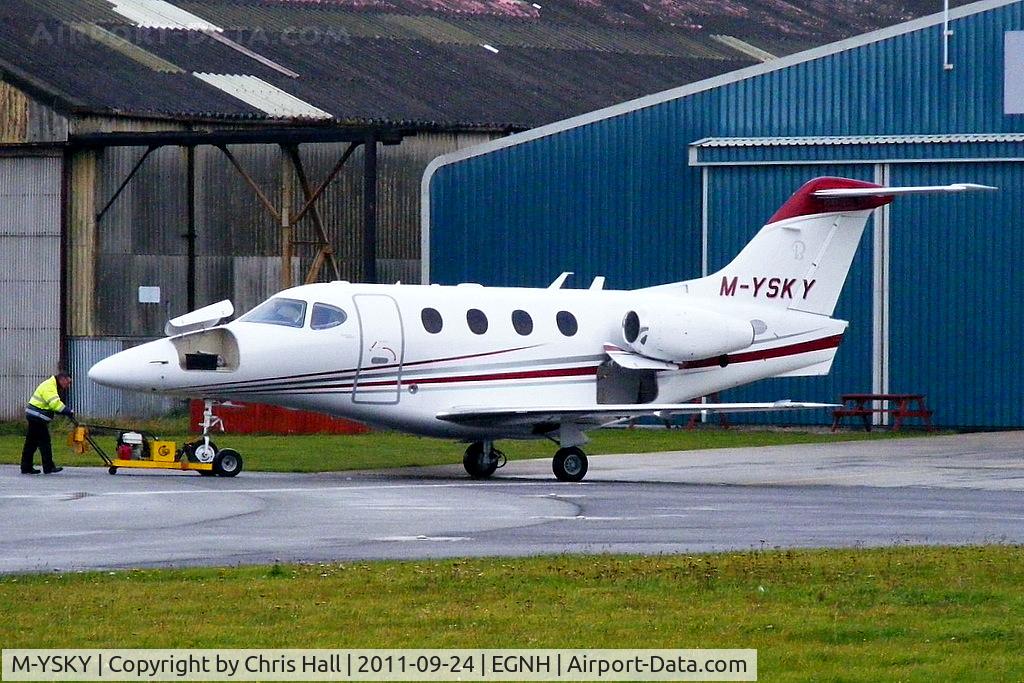 M-YSKY, 2007 Raytheon 390 Premier IA C/N RB-209, RB209 IOM Ltd