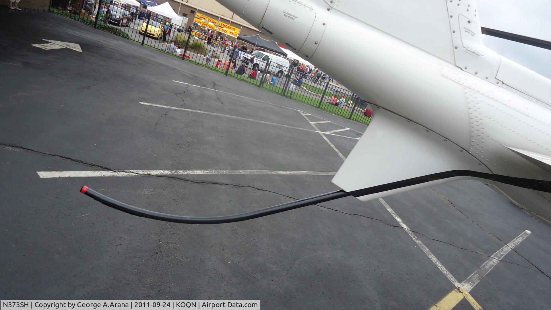N373SH, Agusta A-109S C/N 22010, Tail stinger