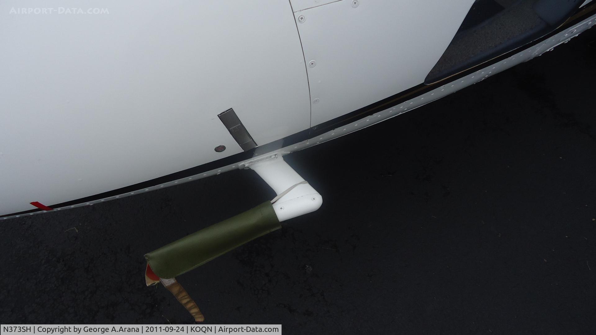 N373SH, Agusta A-109S C/N 22010, Port side pitot tube