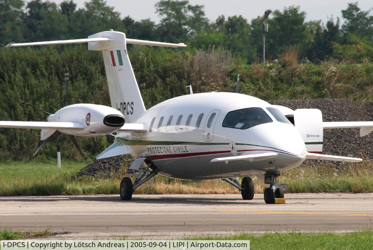 I-DPCS, 1999 Piaggio P-180 Avanti C/N 1033, Rivolto AB