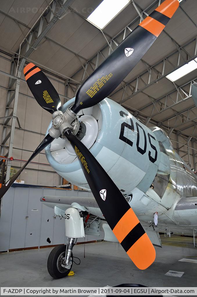 F-AZDP, Douglas AD-4N Skyraider C/N 7449, SHOT AT DUXFORD