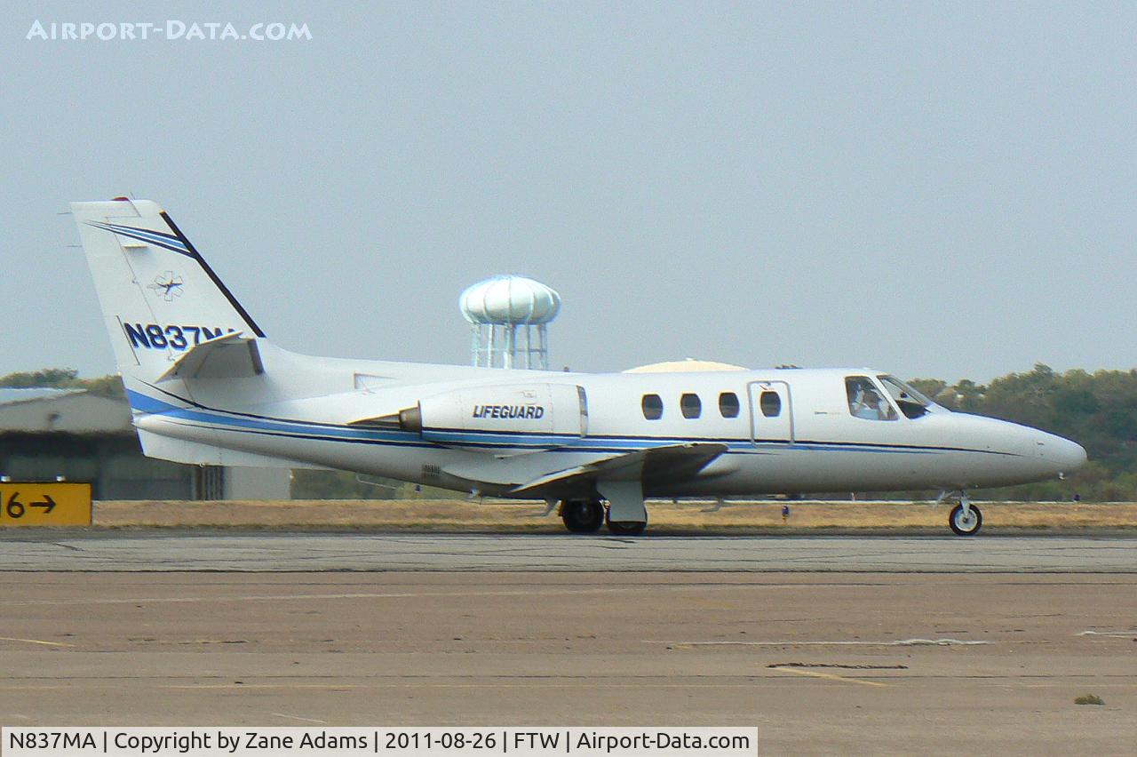 N837MA, 1973 Cessna 500 C/N 500-0096, At Meacham Field - Fort Worth, TX