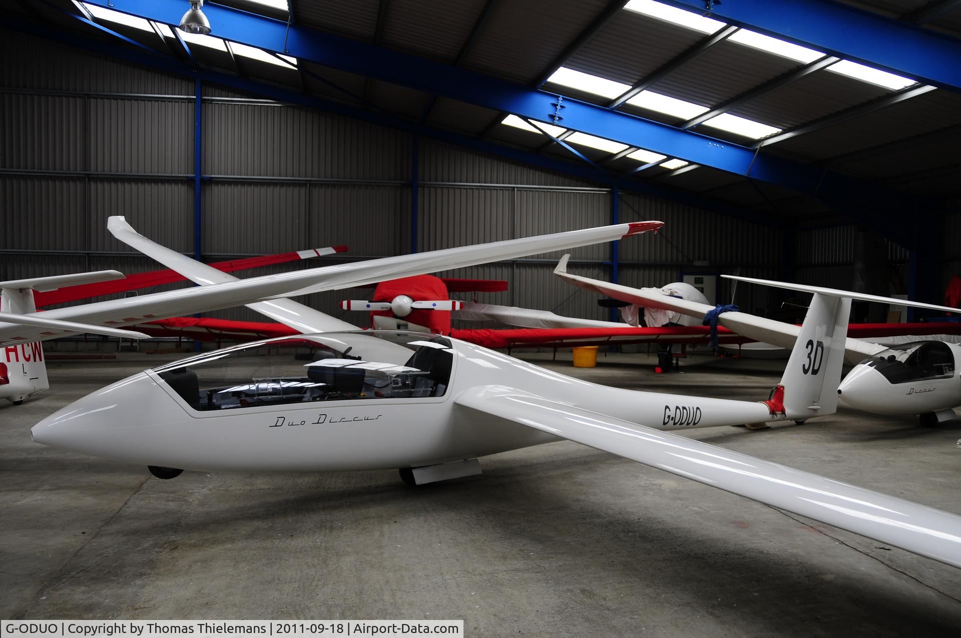 G-ODUO, Schempp-Hirth Duo Discus C/N 29, Aboyne Airfield