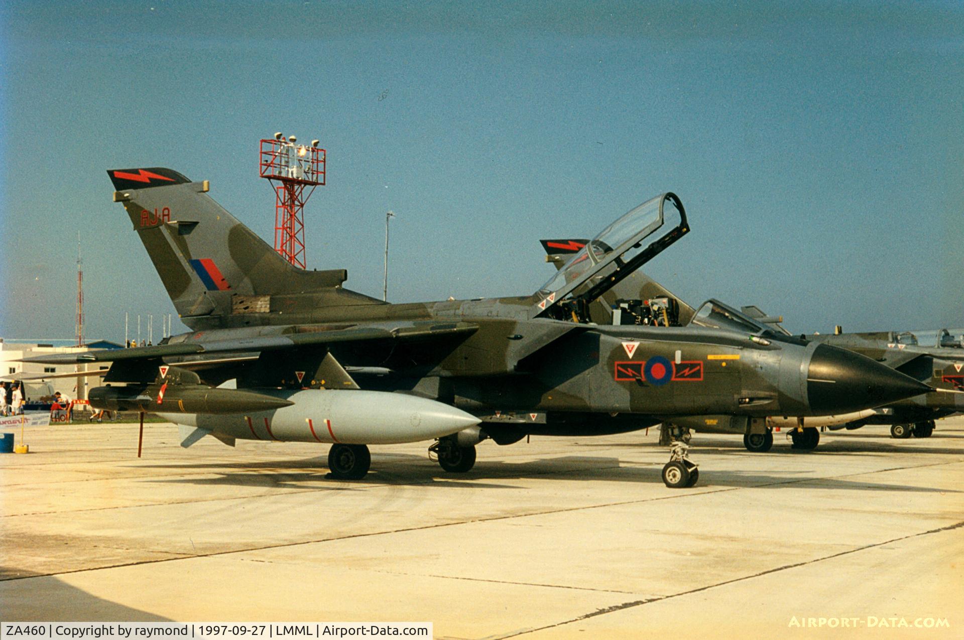 ZA460, 1983 Panavia Tornado GR.1 C/N 266/BS090/3126, Tornado ZA460 AJ-A 617Sqd RAF