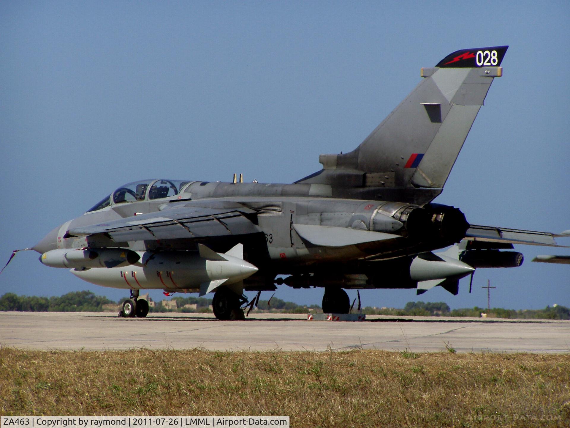ZA463, 1983 Panavia Tornado GR.4 C/N 273/BS093/3129, Tornado ZA463/028 617Sqd RAF