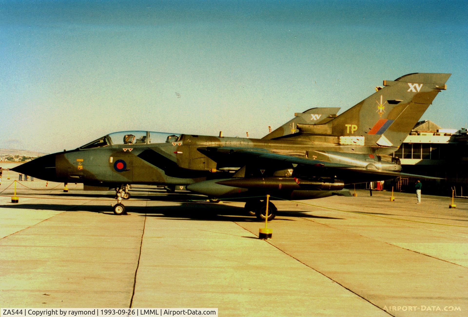 ZA544, 1981 Panavia Tornado GR.1 C/N 054/BT015/3028, Tornado ZA544/TP 15Sqd RAF