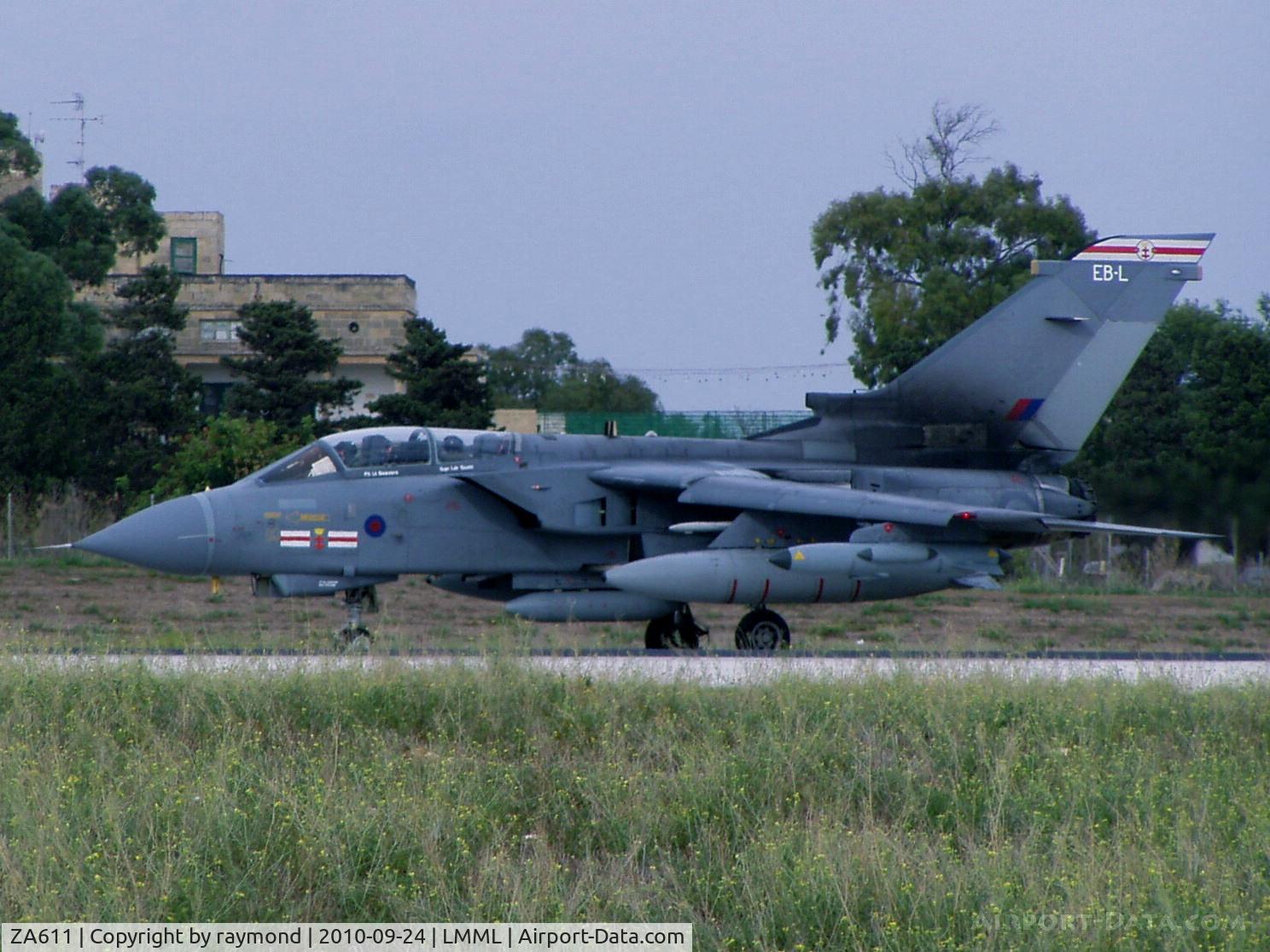 ZA611, 1982 Panavia Tornado GR.4 C/N 148/BS048/3075, Tornado ZA611/EB-L 41Sqd RAF